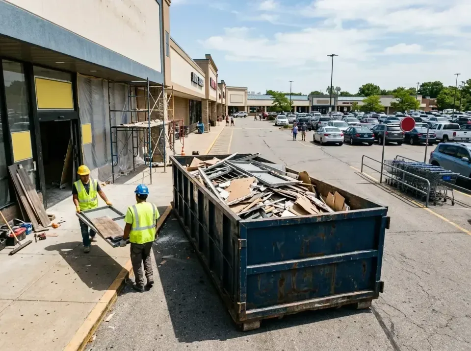 retail-store-renovation-debris-003 — frequently asked questions, Roll-off Dumpster Rentals in Grafton, ND